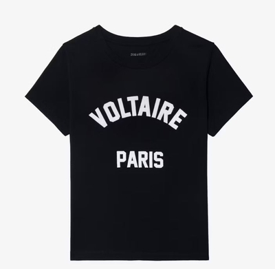 Camiseta Zadig Alys negra